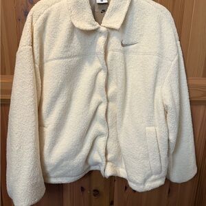 Nike Women's Sherpa Teddy Jacket